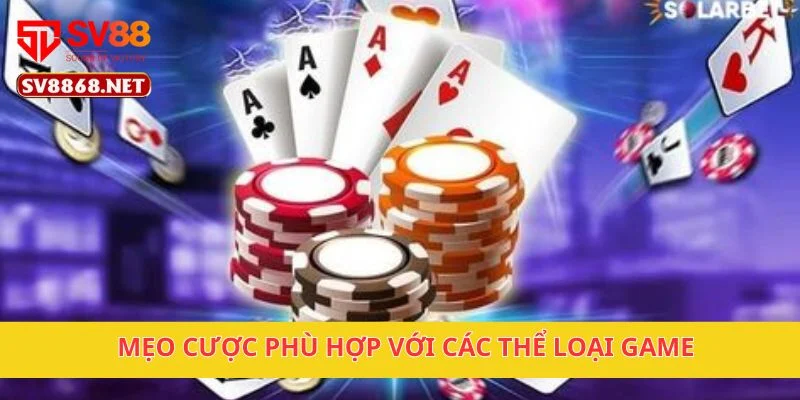 Bài Tiến Lên Solo Tại SV88 – Thách Đấu Bạn Bè, Thắng Lớn 3 Mẹo cược phù hợp với các thể loại game