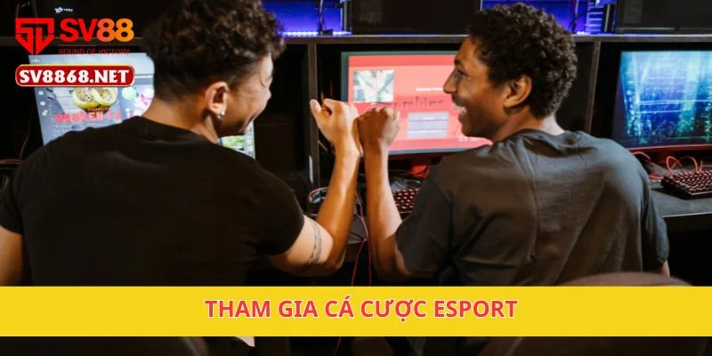Cá cược Esport cực chất, thưởng lớn tại nền tảng SV88 2 Tham gia cá cược Esport