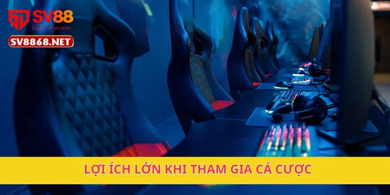 Cá Cược Thể Thao Điện Tử Đa Dạng Cực Hot Tại Nền Tảng SV88 4 Lợi ích lớn khi tham gia cá cược
